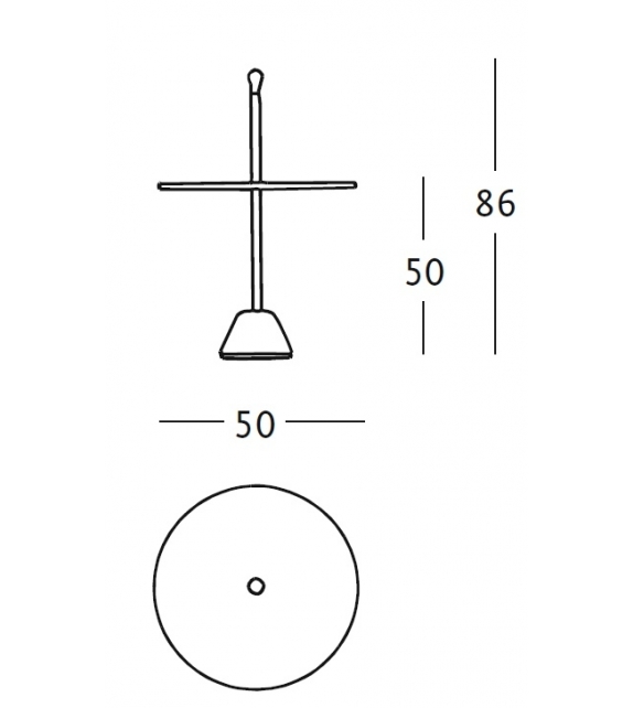 360 Servomuto Zanotta Petite Table