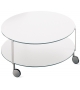 635 Girò Zanotta Coffee Table with Wheels