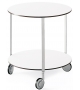 635 Girò Zanotta Table Basse avec Roulettes