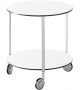635 Girò Zanotta Table Basse avec Roulettes