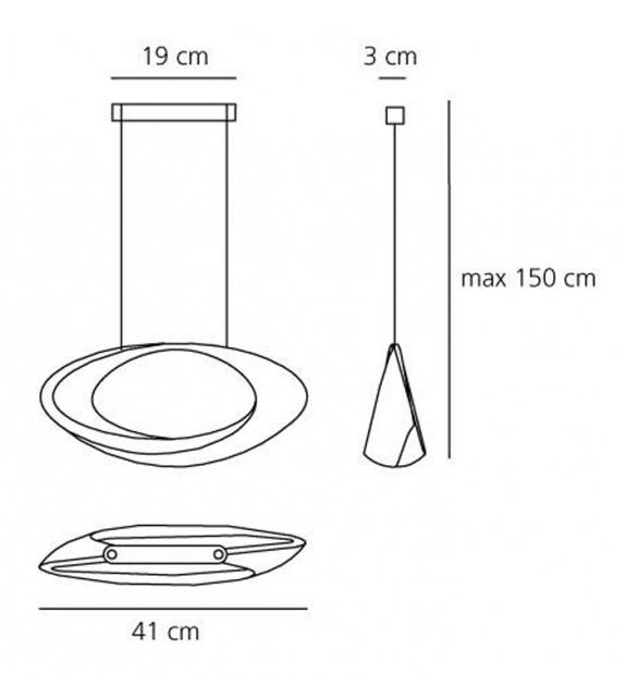 Cabildo Artemide Suspension