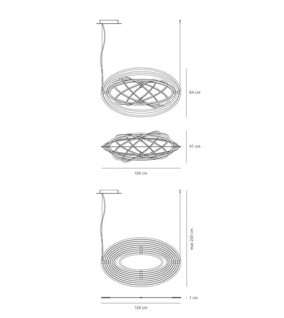 Copernico Artemide Pendant Lamp