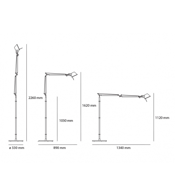Tolomeo Artemide Lampada da Terra
