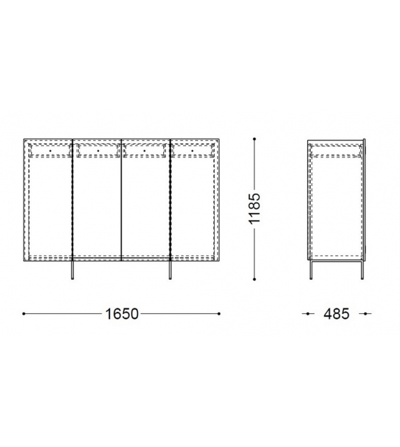 Tiller High Sideboard Porro