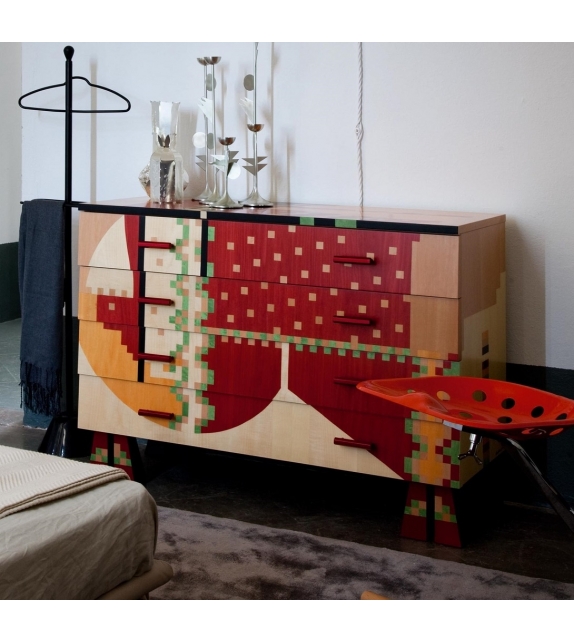 7820 Calamobio Zanotta Chest Of Drawers