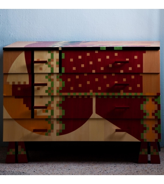 7820 Calamobio Zanotta Chest Of Drawers