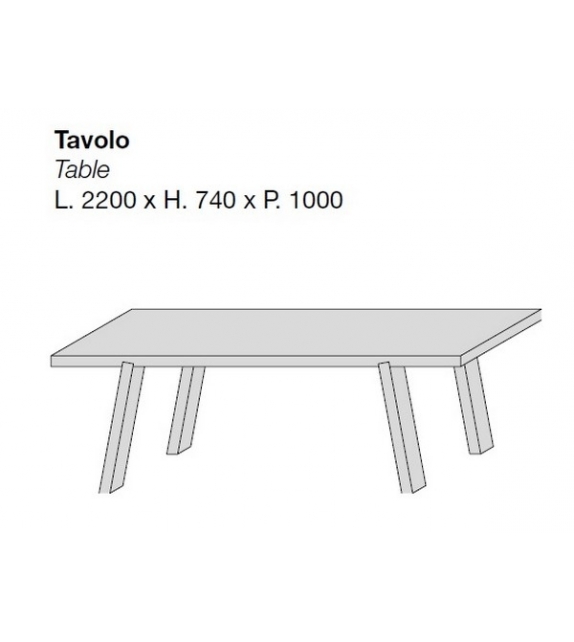 Minimo Light Tavolo Porro