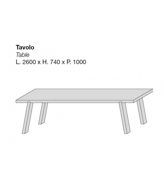 Minimo Light Tavolo Porro