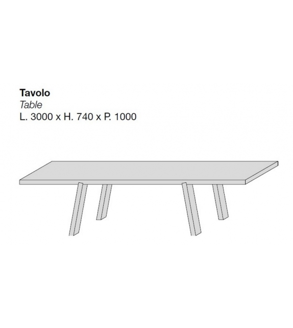 Minimo Light Tisch Porro