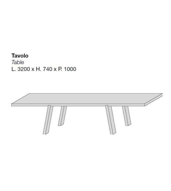 Minimo Light Tisch Porro