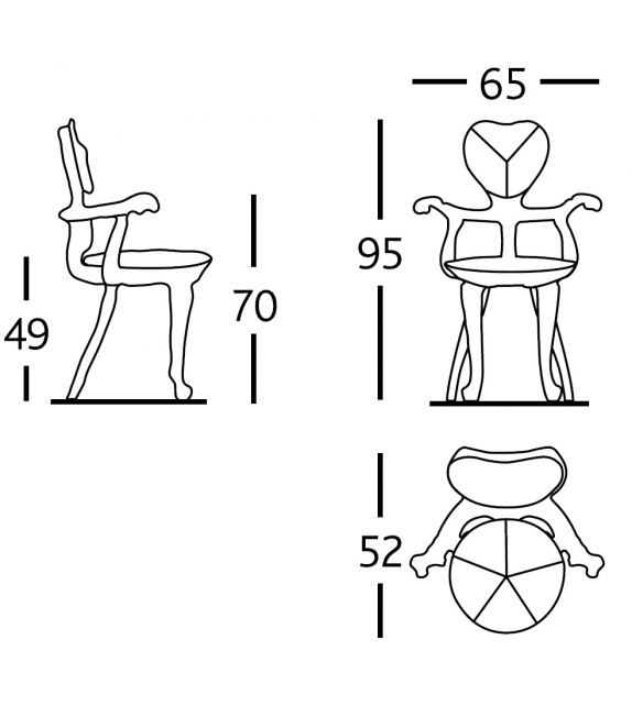Calvet BD Barcelona Sessel