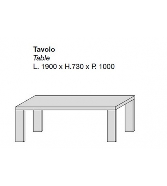 P.04 Tavolo Porro