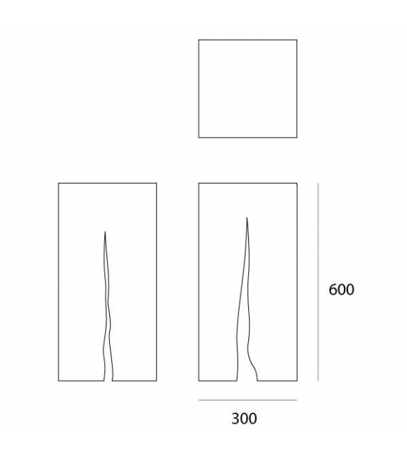 Granito Artemide Lampadaire