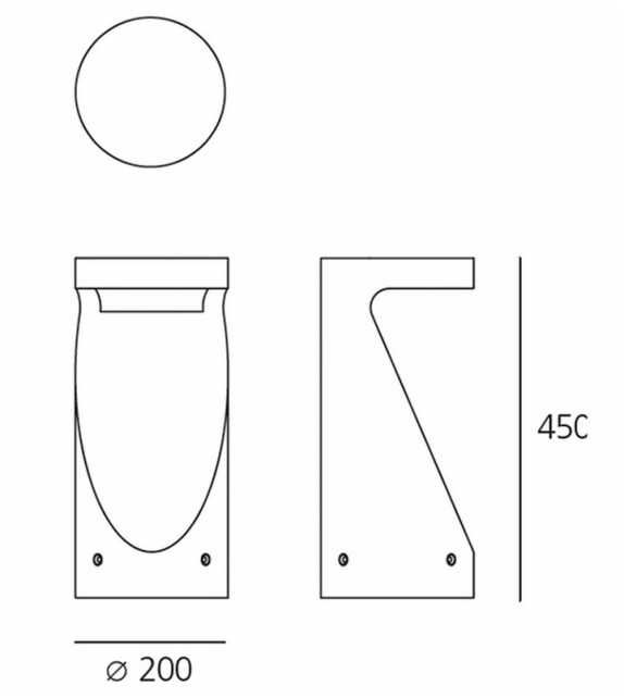 Ippolito Artemide Lampadaire