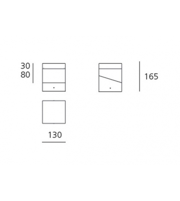 Tetragono Artemide Applique