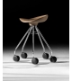 Jamaica Tabouret Avec Roues BD Barcelona Design