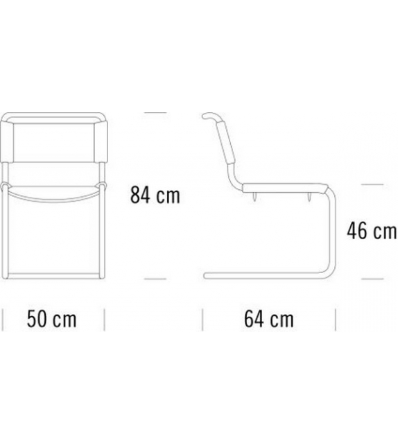 S 33 Thonet Sedia