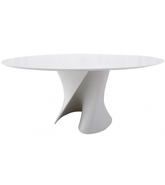 S Table White Table Ovale MDF Italia