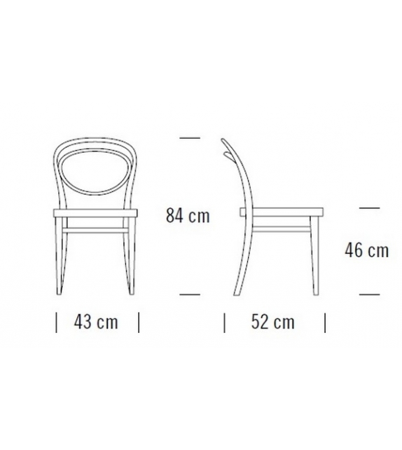 215 R Thonet Stuhl