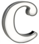 Graphic Collection ‐ Letter C Lampe à LED DelightFULL