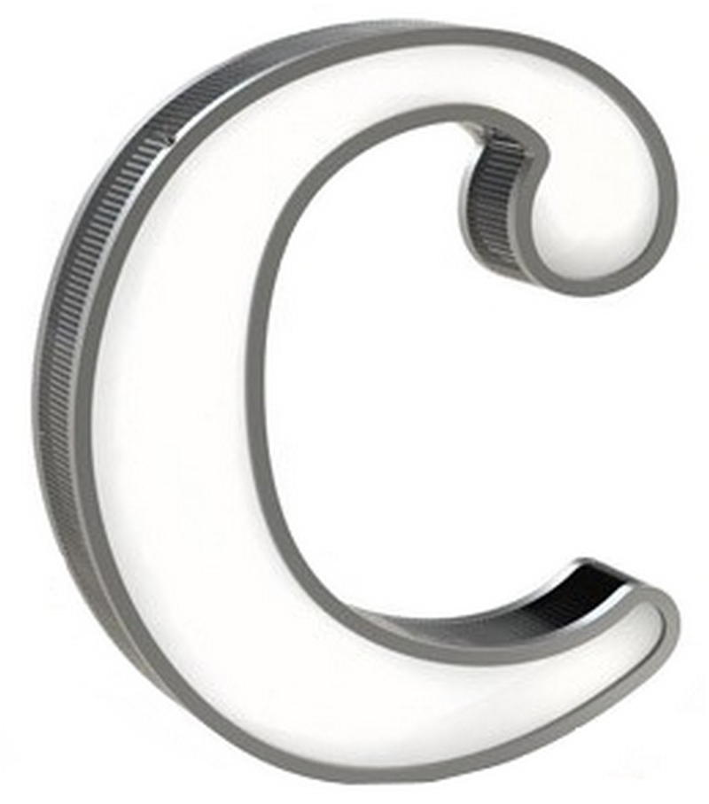 Graphic Collection ‐ Letter C LED-Lampe DelightFULL