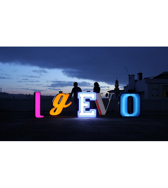 Graphic Collection ‐ Letter E Lampe DelightFULL