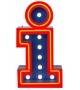 Graphic Collection ‐ Letter I Lampe DelightFULL