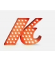Graphic Collection ‐ Letter K Lamp DelightFULL