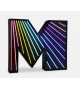 Graphic Collection ‐ Letter M Neon DelightFULL