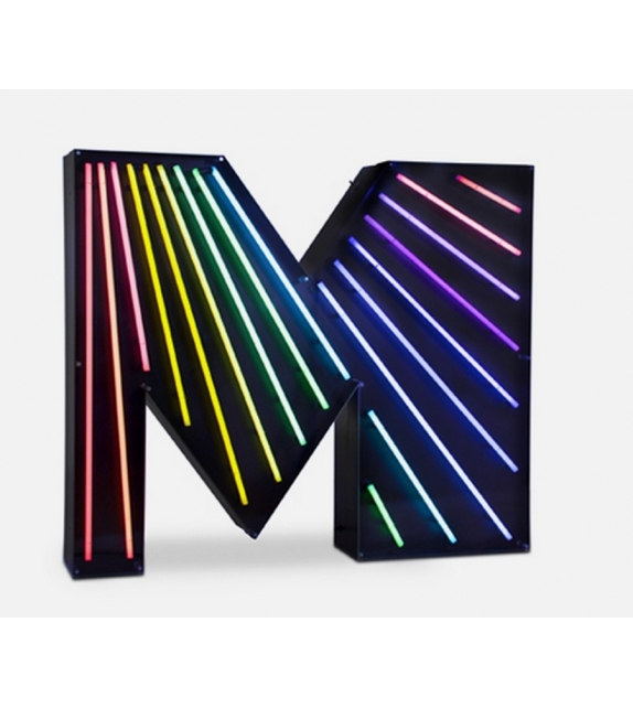 Graphic Collection ‐ Letter M Neon DelightFULL