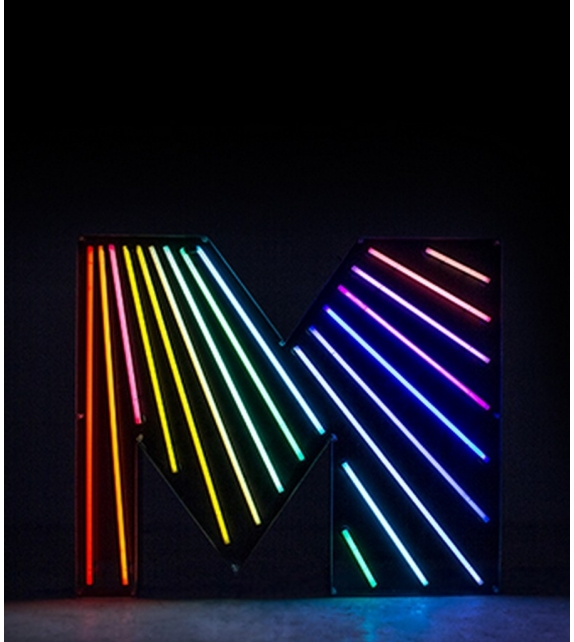 Graphic Collection ‐ Letter M Neon DelightFULL