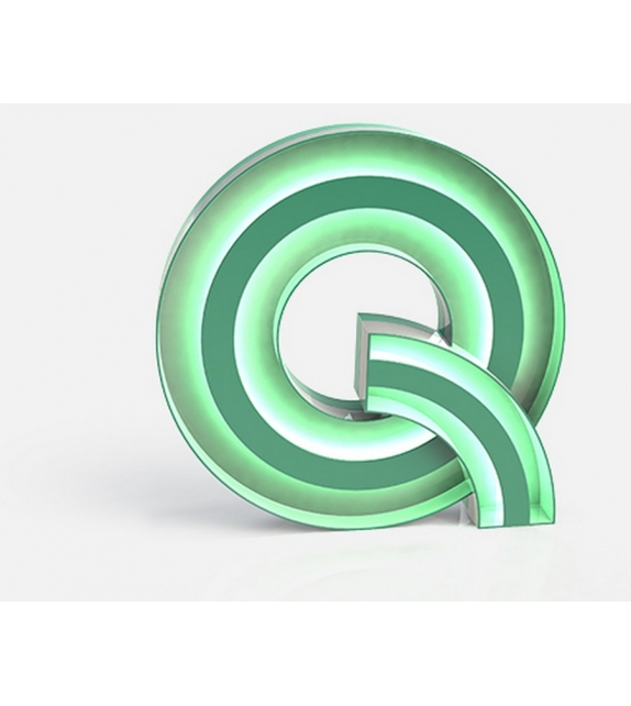 Graphic Collection ‐ Letter Q Neon DelightFULL