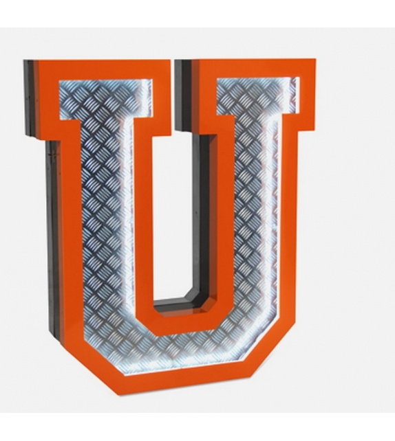 Graphic Collection ‐ Letter U Neon DelightFULL