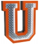 Graphic Collection ‐ Letter U Neon DelightFULL
