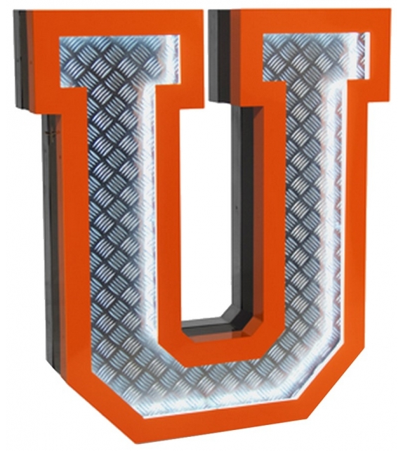 Graphic Collection ‐ Letter U Neon DelightFULL