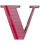 Graphic Collection ‐ Letter V Lampada a LED DelightFULL