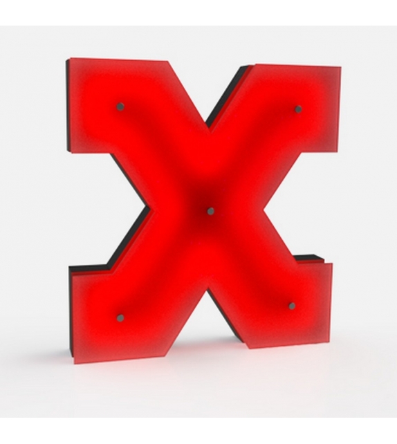 Graphic Collection ‐ Letter X Neon DelightFULL