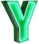 Graphic Collection ‐ Letter Y Neon DelightFULL