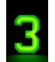 Graphic Collection ‐ Number 3 DelightFULL Neon