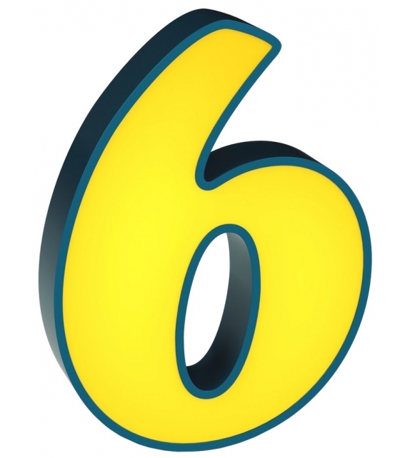 Graphic Collection ‐ Number 6 Lampe à LED DelightFULL