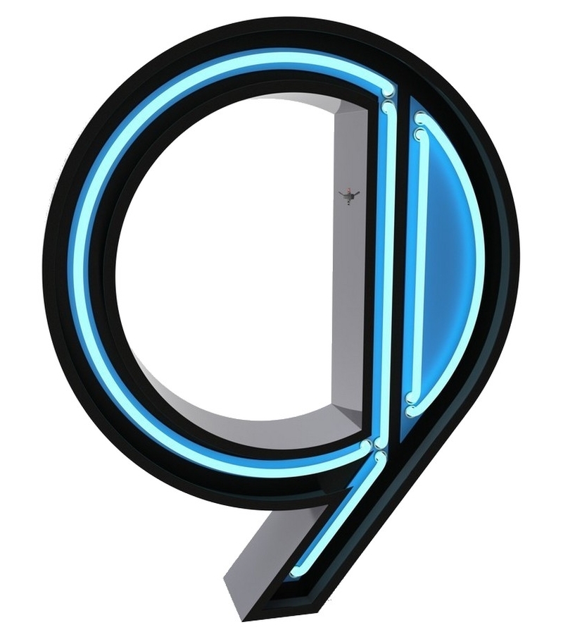 Graphic Collection ‐ Number 9 Neon DelightFULL