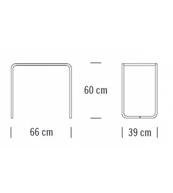 B 9 Thonet Tavolino D'Appoggio