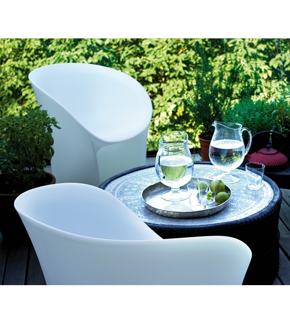 Moon Petit Fauteuil En Polyéthyléne Moroso