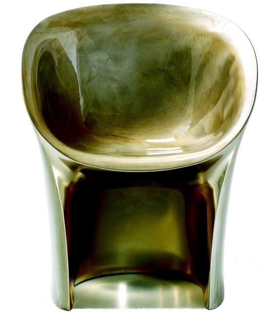 Moon Metallic Small Armchair Moroso