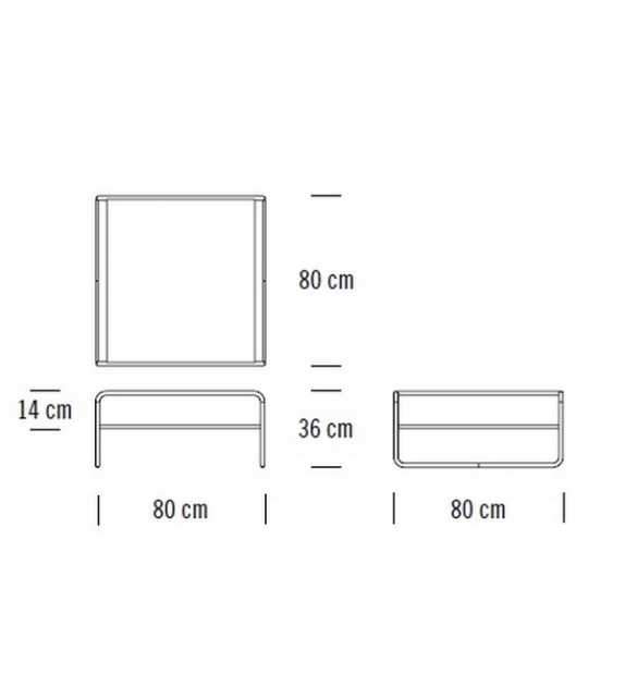 B 20 Thonet Couchtisch