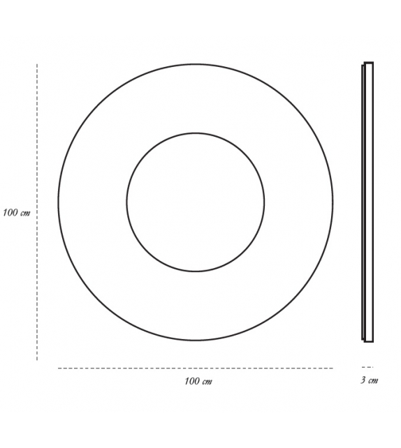 Citylights Espejo Scarlet Splendour