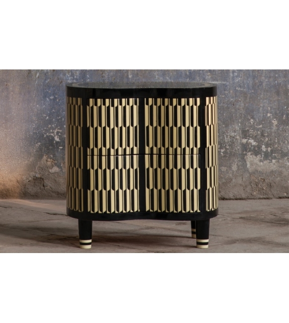 The Kid Bedside Cabinet Scarlet Splendour