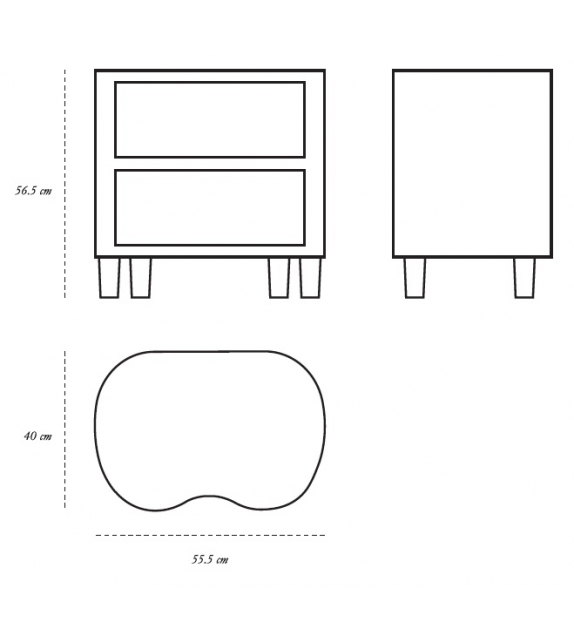 The Kid Nachttisch Scarlet Splendour