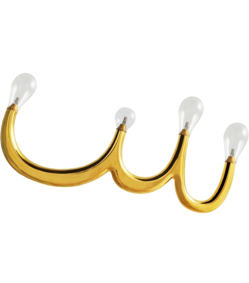 The Four Bulb Wall Light Scarlet Splendour