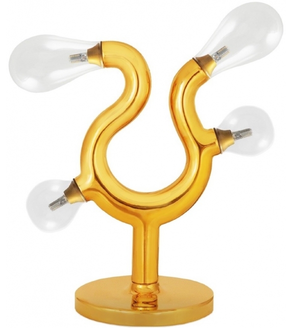 The Four Bulb Scarlet Splendour Lampe De Table